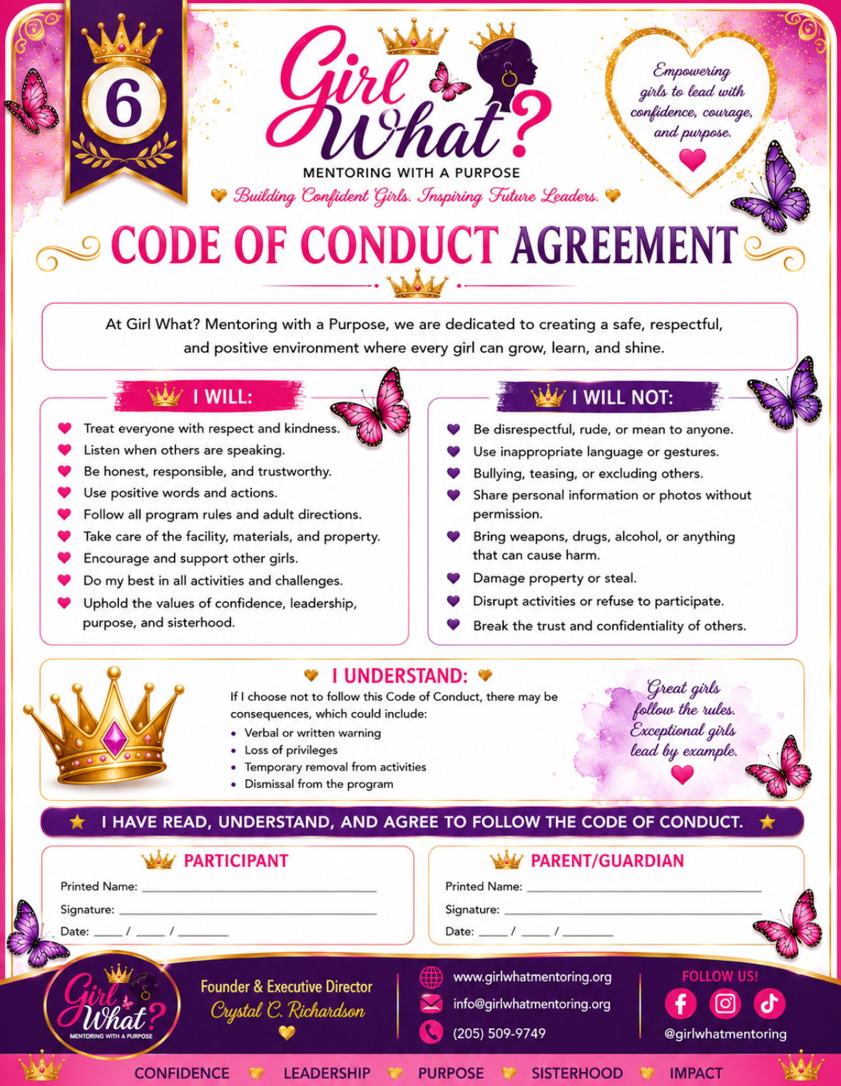 Code of Conduct Agreement preview